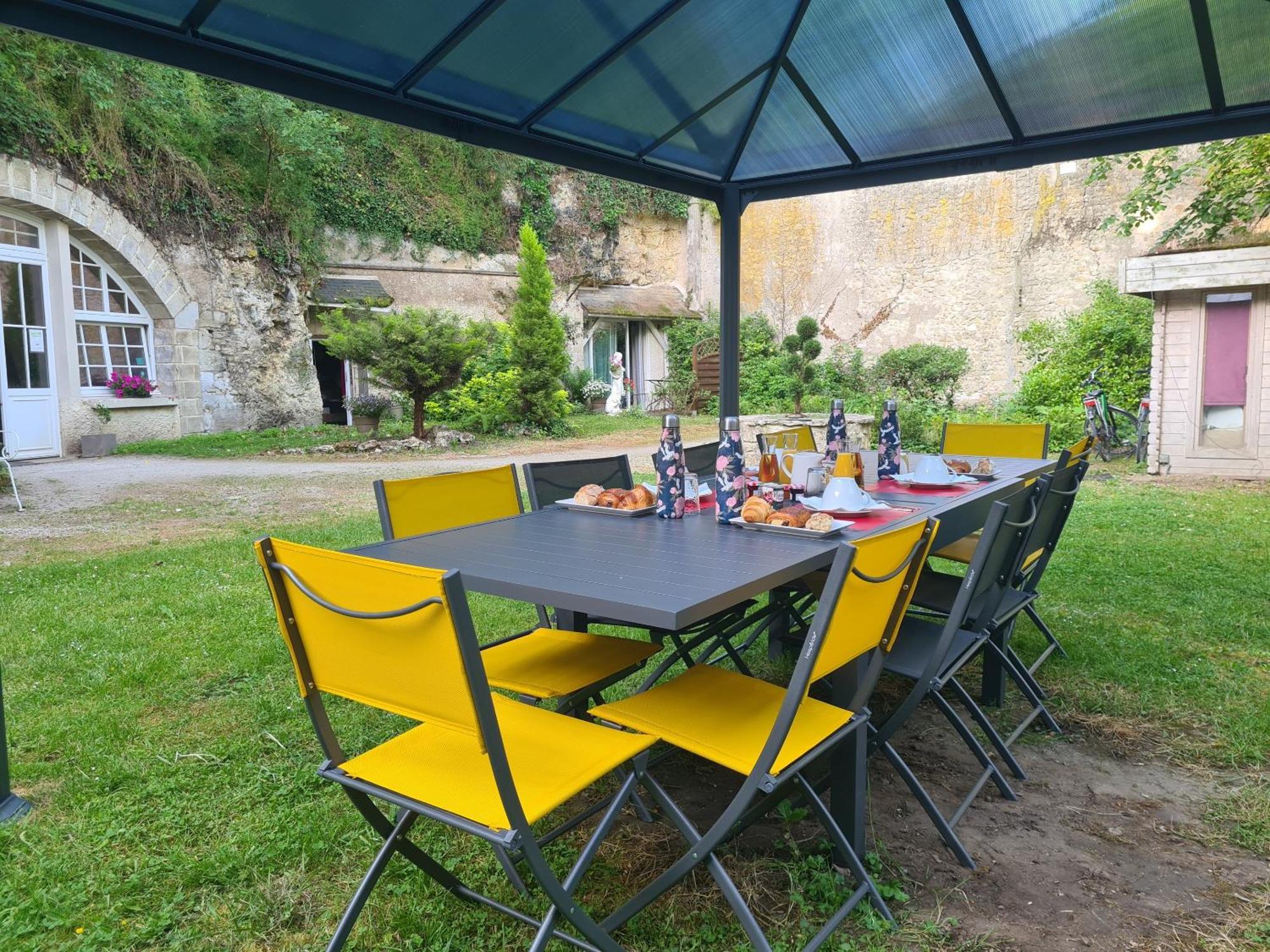 Chambres D'Hotes Troglodytes Le Clos De L'Hermitage Amboise Værelse billede
