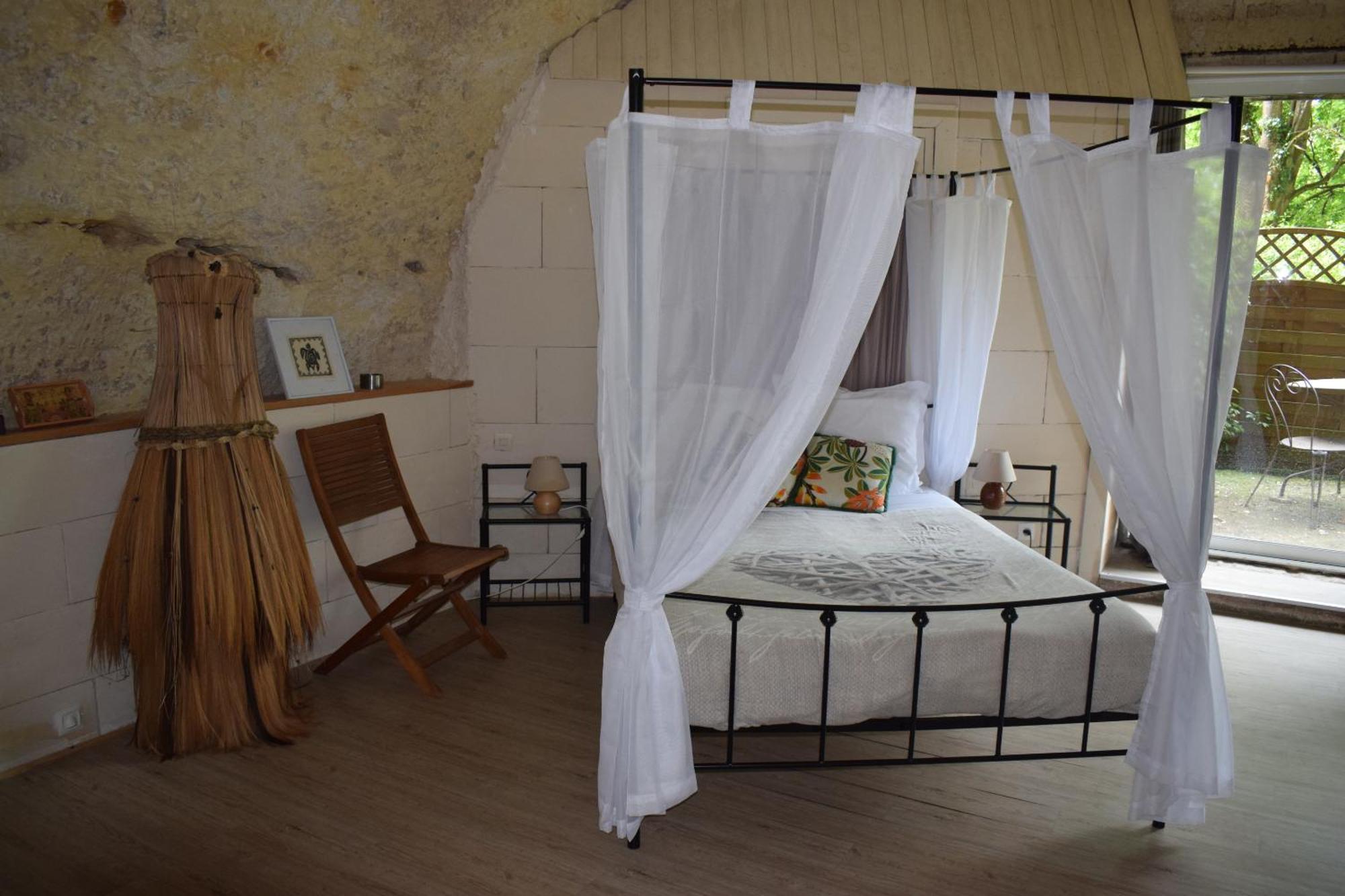 Chambres D'Hotes Troglodytes Le Clos De L'Hermitage Amboise Værelse billede
