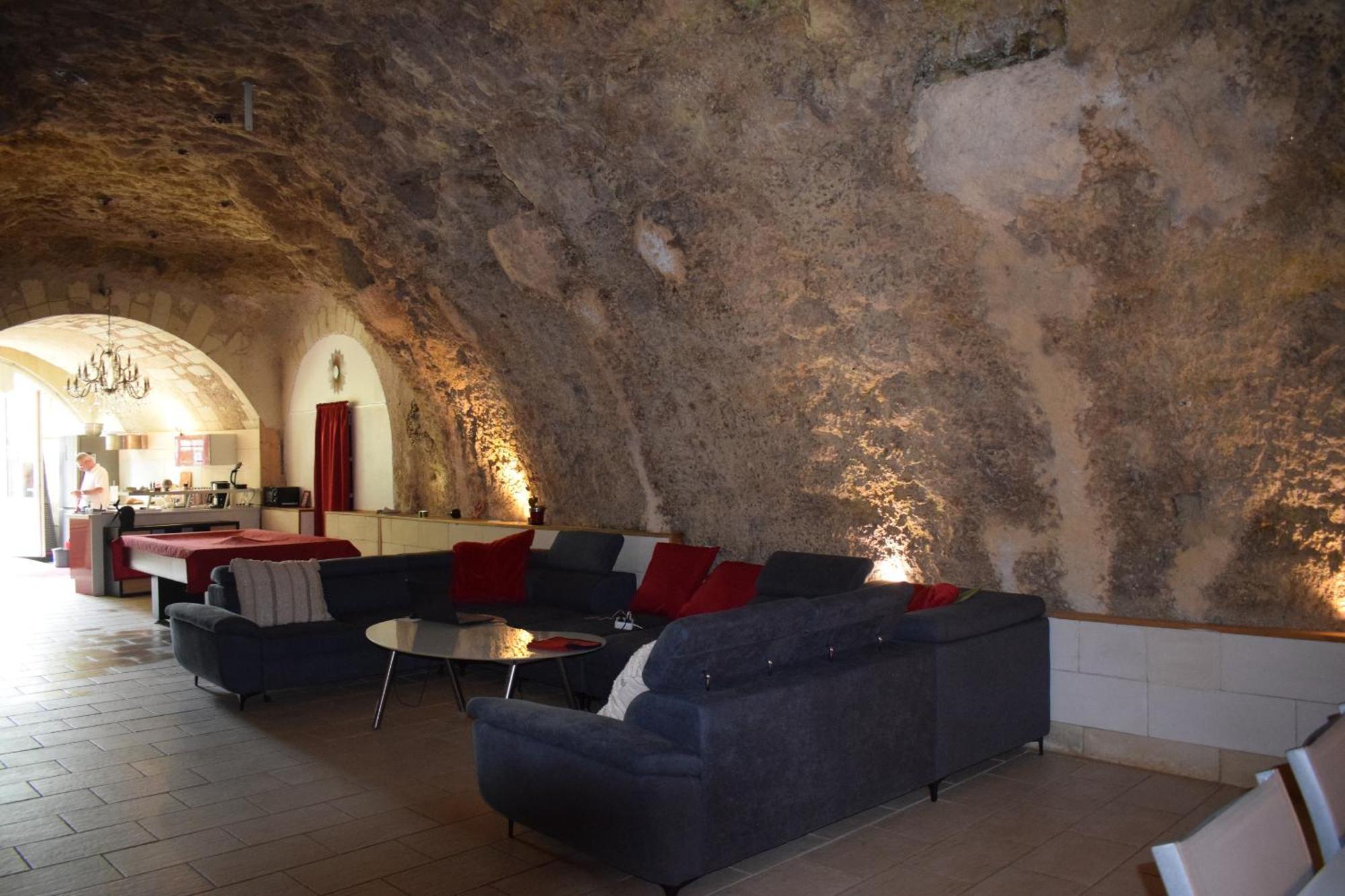 Chambres D'Hotes Troglodytes Le Clos De L'Hermitage Amboise Værelse billede