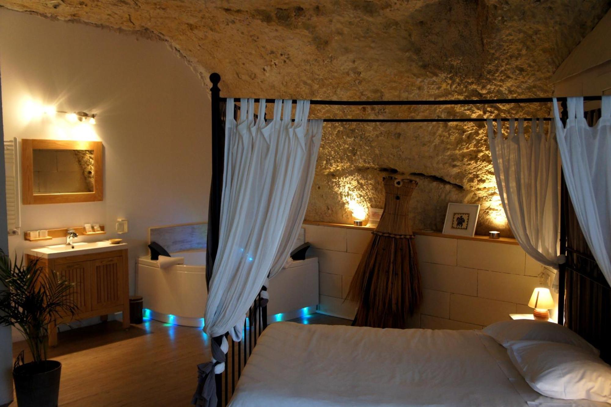 Chambres D'Hotes Troglodytes Le Clos De L'Hermitage Amboise Eksteriør billede